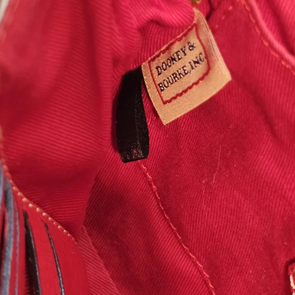 Dooney & Bourke Heart Pattern Multicolor Crossbody Bag - Picture 10 of 15